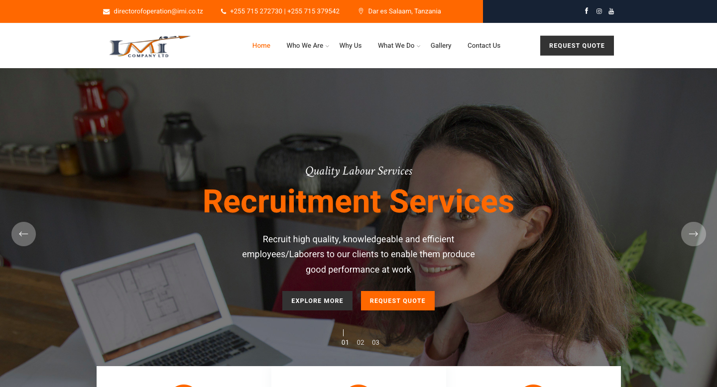 Harmony Memorial Polyclinic Website